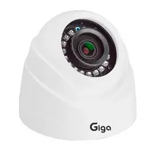 Câmera Dome Plástica 1080P Full HD Orion IR 20M Sensor Digital1/3 3.6MM 12 Leds SMD Giga GS0470A