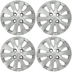 Calota Aro 14" cor Prata Modelo HB20 Hatch/Sedan 14/15 Jogo c/ 4 Calotas Grid - 185CB-PTA-E