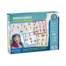 Jogo Infantil Binguinho - Gosto Ou Não Gosto - Pais e Filhos - 791904-1