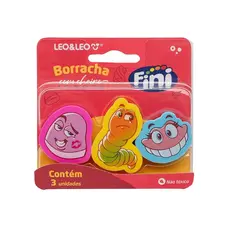 Mini Borracha com Aroma Fini - Blister com 3 unidades Leo&Leo Leonora - 10347