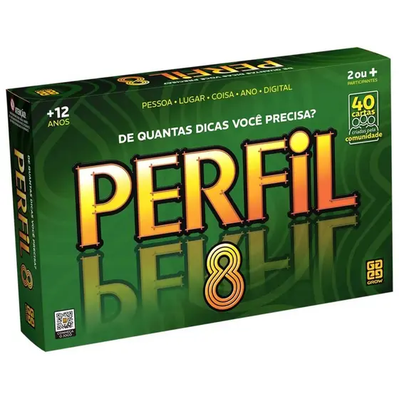 Jogo de Tabuleiro Perfil 8 Grow - 04992