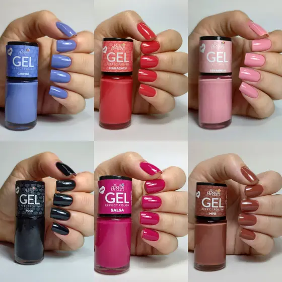 Esmalte Efeito Gel - Bella Brazil 9 ml * Sem Cabine * Mais brilho e Durabilidade * Pronta Entrega *