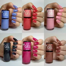 Esmalte Efeito Gel - Bella Brazil 9 ml * Sem Cabine * Mais brilho e Durabilidade * Pronta Entrega *