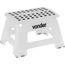 Banqueta Plástica Multiuso Dobrável Capacidade 150 KG VONDER