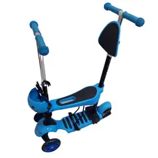 Patinete Infantil 3x1 com Cesta Joaninha até 50kg BW048AZ IMPORTWAY