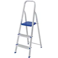 Escada Doméstica de Alumínio 3 Degraus MOR
