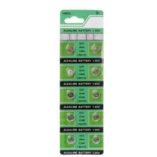 Pilha Botão LR621 / AG1 / CX60 - 2 pilhas - Bateria Alcalina Energy Lr621 1.55v Blister 2 Unidades