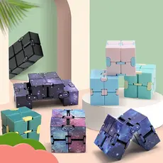 Pop Fidget Cubo Magico Cubo Infinito Antiestresse Infinity Cube Antistress