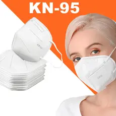 KIT 50 Máscara Pff2 Branca Kn95 Pronta Entrega ENVIO IMEDIATO