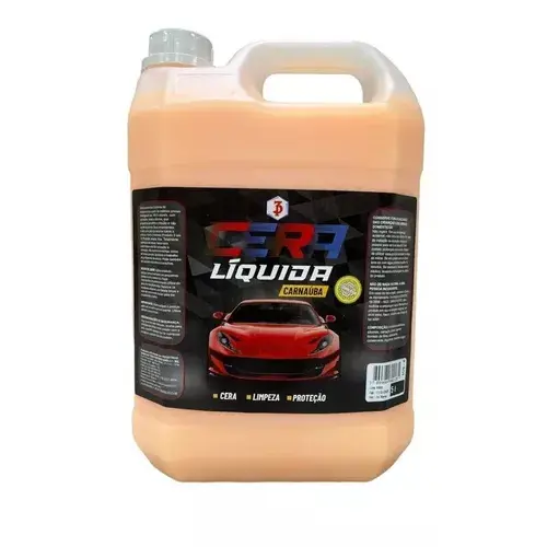 Cera Liquida Automotiva Carnaúba Revitalizadora 5Lts