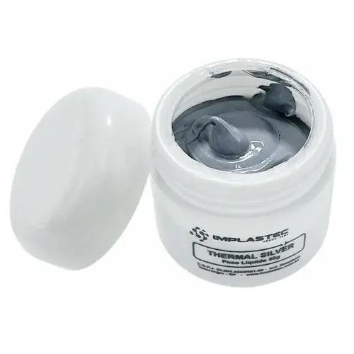 Pasta Térmica Thermal Silver Pote 50g Implastec Prata Cpu