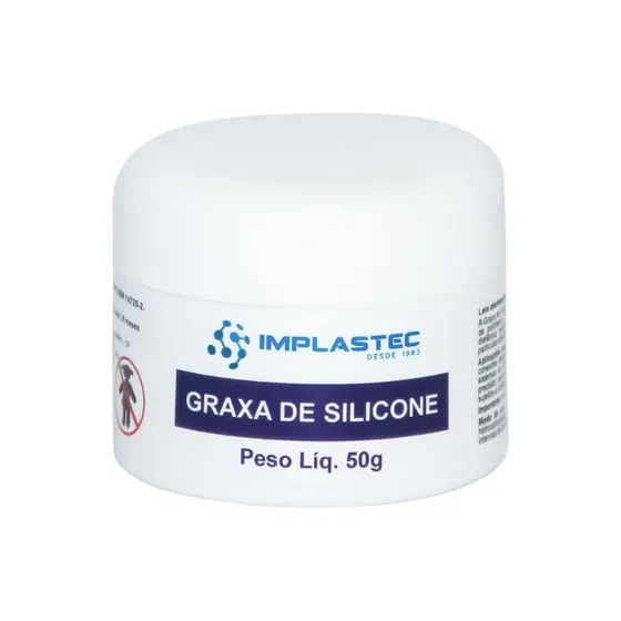 Graxa de Silicone Dielétrica Pote 50g Implastec
