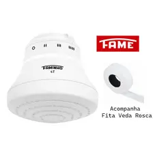 Chuveiro Ducha Elétrico Fame 4T Quattro c/ Fita Veda rosca