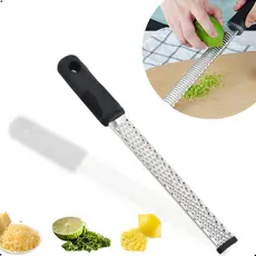 Ralador Zesters Culinário P/ Citricos Queijo Inox Chefe raspas limão
