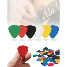 Kit 15 Unidades Palhetas 0,4mm Violão/guitarra Sortidas Sortido Fino