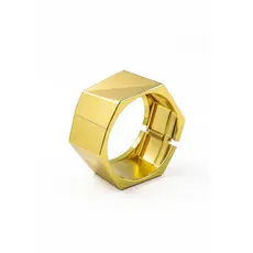Bracelete Detalhe Geométrico Banhado em Ouro 18K | Feminino | Antialérgico | Semijoia | LABRILHO Joias