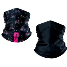 Bandana Ciclismo Running Unissex Bicicleta Corrida Tubular Balaclava Toca Preta Proteção UV