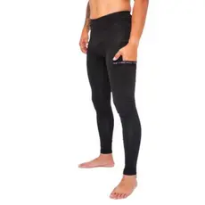 Calça de Ciclismo Forro em Gel/Espuma Bolsos Masculina Preta Inverno Bike Pedal Mtb