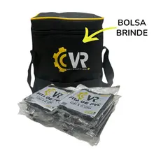 Kit 10 Fitas De Pvc 10mx0,10m Para Ar Condicionado - Preta