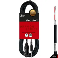 Cabo de Microfone P10 Mono Para XLR Femea Caixa de Som Mesa Karaoke - Disponível em Vários Metros