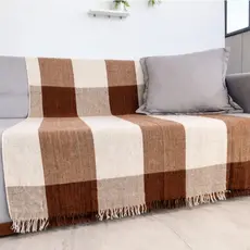 Manta Sofá  Cama Gigante Algodão Premium Decorativa Capa Protetora