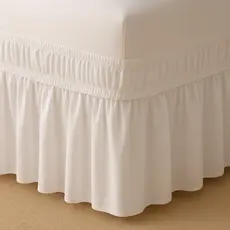 Saia Para Cama Box Queen, Casal, King, Solteiro Com 2 Elástico em Toda Volta