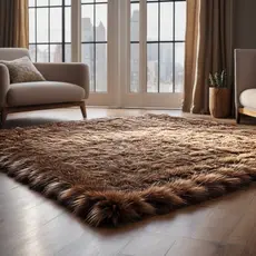 Tapete Peludo, Felpudo De Sala Ou Quarto Luxo 2,00 X 1,50 PROMOÇÃO BARATO