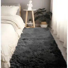 Tapete Passadeira 2,00 x 0,60 Corredor Quarto Sala Beira de Cama Felpudo Peludo