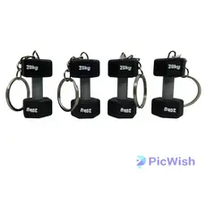 kit 40 Chaveiros Halter Academia Fitness