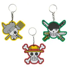 Chaveiros One Piece Trio