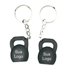 Chaveiros Kettlebell Personalizado Kit com 50 Unidades