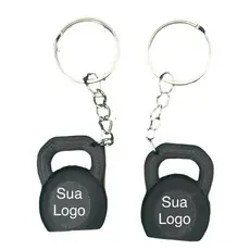kit 15 Chaveiros Academia Kettlebell Personalizado