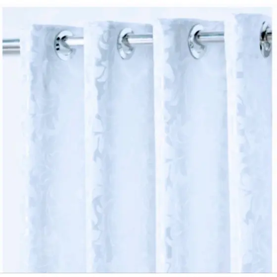 Cortina Corta Luz Jacquard Sala e Quarto Cozinha 2 00mts  X 1 30mts