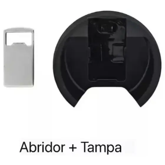 Tampa Com Abridor e Caixa Para O Copo Térmico 473ml