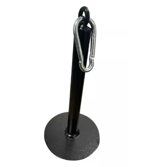 Suporte De Anilha Para Agachamento Sumô Com Mosquetão
