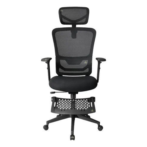 Cadeira Escritório Confortável Ergonômica Premium 360 Com Encosto Para As Pernas