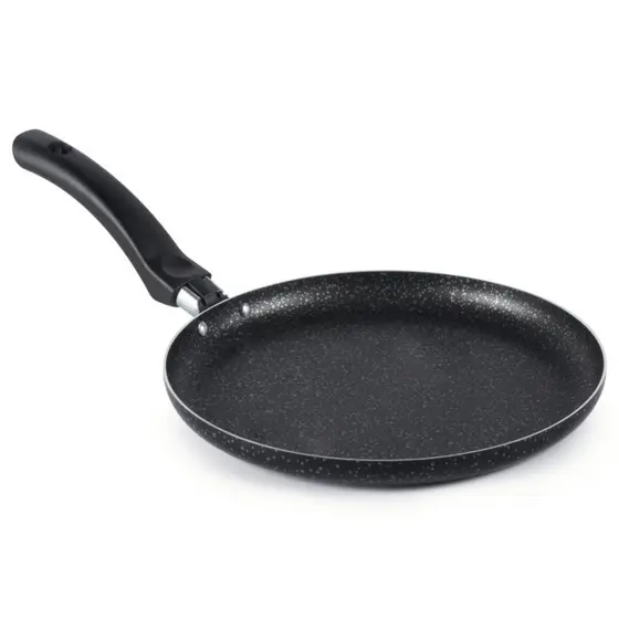Frigideira Panquequeira Antiaderente 22Cm Preto Nacional