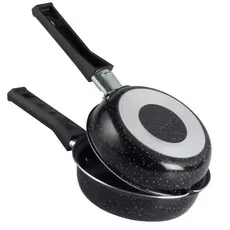 Frigideira Hamburgueira Dupla Antiaderente 14Cm Nacional