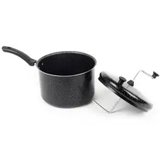 Pipoqueira Antiaderente 20Cm 4L Preto Nacional