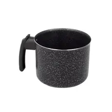 Fervedor Leiteira Antiaderente 14Cm Preto Nacional