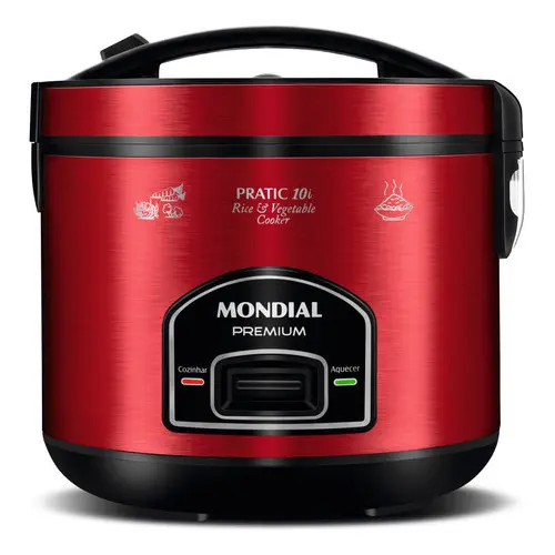 Panela Elétrica de Arroz PE-46-10X Mondial 700W 10 Xícaras