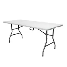 Mesa Retangular Dobrável Multiuso Portátil de Camping 180cm