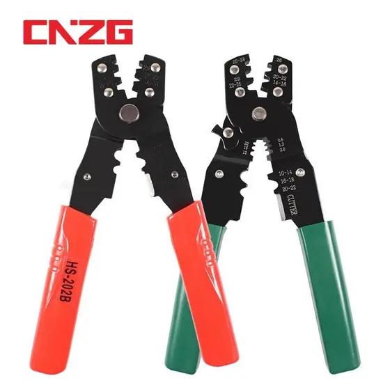 Terminais de alicate de crimpagem HS-202B Alicate faston Terminal