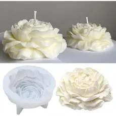 Molde De Silicone flores De Peônia 3D Bolo De Flor Chocolate Sabonete Para Casa Decoração De Quarto
