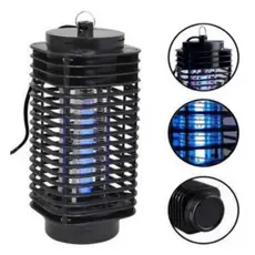Armadilha Mosquito Pernilongo moscas e insetos Luz Led Choque Mata Mosquito Bivolt