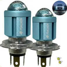 Par Lâmpada de Led H4 6500K Stallion ST-G301 Cavalinho 12V Farol Alto e Baixo Super Branca Universal