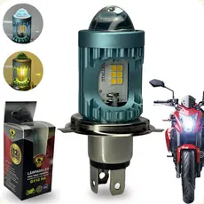 Lâmpada Led H4 Moto Cg Fan Titan Start Cargo 125 150 160 Xre Farol Branca Amarela Projetor Bombillo