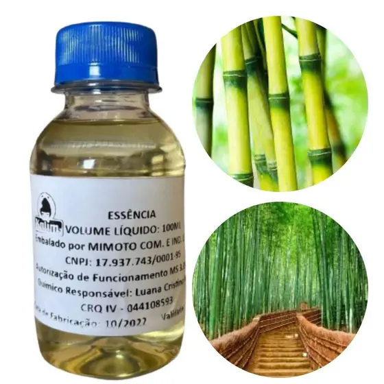 ESSENCIA 100 ML PURA BAMBOO ENVIO RAPIDO