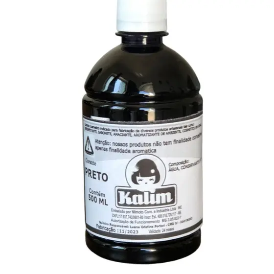 Corante 500 ml preto