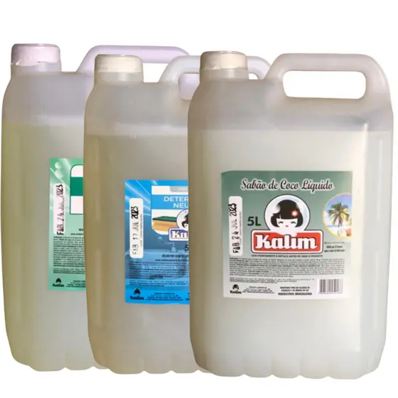 KIT LIMPEZA PARA CASA SABÃO DETERGENTE CLORO EM GEL ENVIO RAPIDO KALIM
